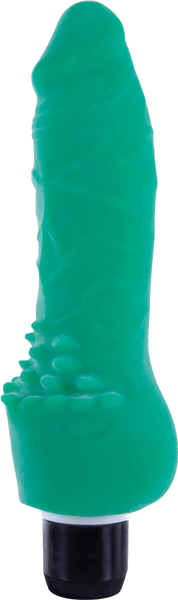 True Feel Viking Dual Density Realistic Vibrating Dildo - - Vibrating Dildos