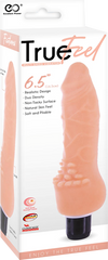 True Feel Viking Dual Density Realistic Vibrating Dildo - - Vibrating Dildos