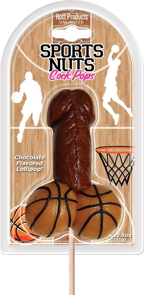 Hott Products Sports Nuts Cock Pop Dick Shaped Edible Candy - - Party Gifts and Novelties