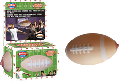 Hott Products Boobie Shaped Silicone Football - - Party Gifts and Novelties