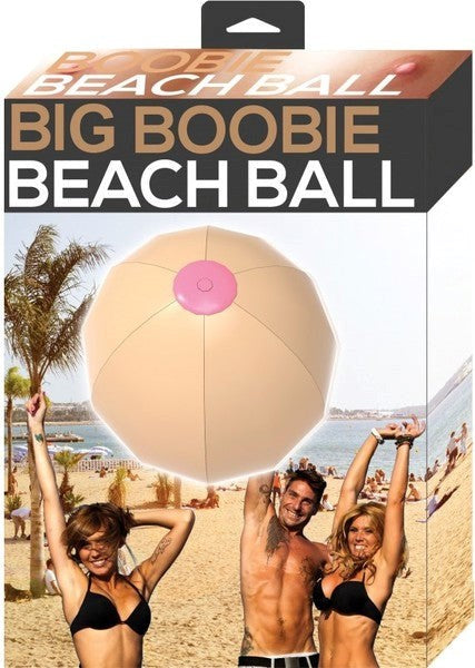 Hott Products Blow Up Breast Shape Big Boobie Beach Ball - - Party Gifts and Novelties
