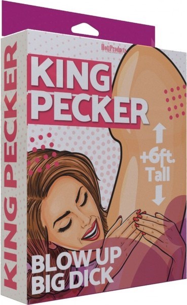 Hott Products King Pecker Penis Shape Inflatable Doll - - Party Gifts and Novelties