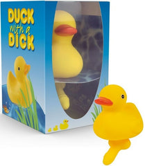 Hott Products Classic Yellow Bath Time Duck With a Dick - - Party Gifts and Novelties