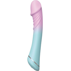 Hott Products Flufferella 9 Function Rechargeable G Spot Vibrator Cotton Candy - - G-Spot Vibrators