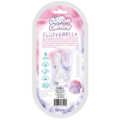 Hott Products Flufferella 9 Function Rechargeable G Spot Vibrator Cotton Candy - - G-Spot Vibrators