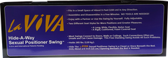 La Viva Hide a Way Sexual Position Free Standing Sex Swing - - Sex Swings And Slings