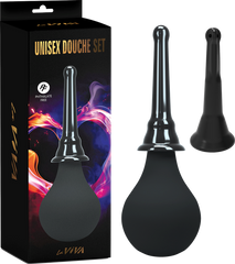 La Viva Premium Unisex Silicone Douche Set - - Enemas and Douches