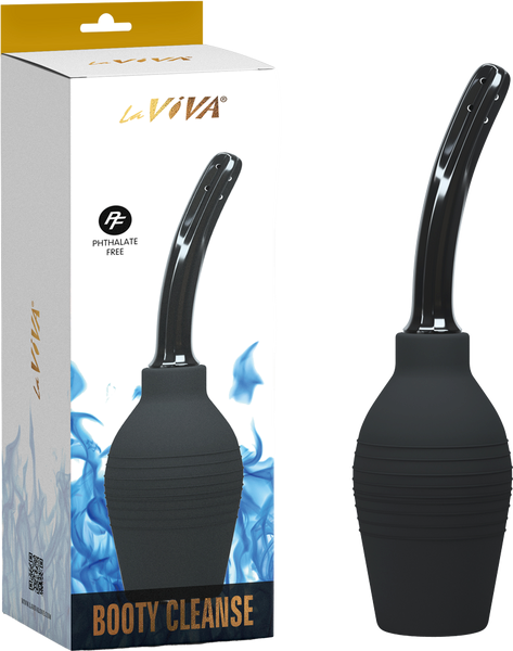 La Viva Premium Booty Cleanse Silicone Douche - - Enemas and Douches