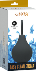 La Viva Premium Easy Clean Silicone Enema & Douche - - Enemas and Douches