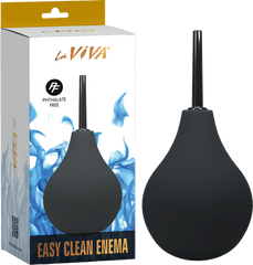 La Viva Premium Easy Clean Silicone Enema & Douche - - Enemas and Douches