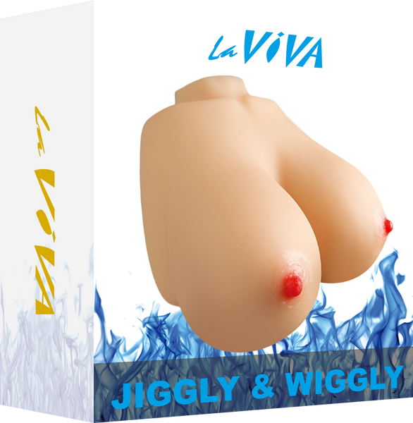 Mega Jiggly Wiggly Realistic & Pleasurable Male Masturbator - Realistic Butts And Vaginas
