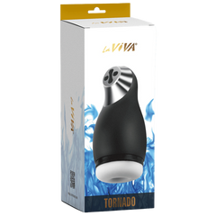 La Viva Tornado Suction & Vibration Male Stroker - - Masturbators and Strokers