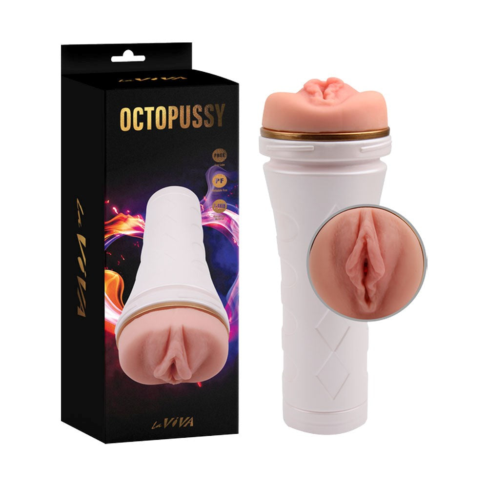 La Viva Octopussy Realistic Male Masturbator - - Masturbators and Strokers