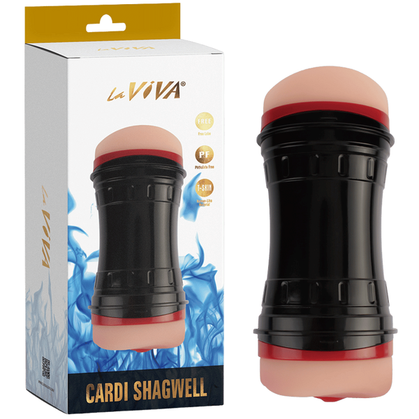 La Viva Cardi Shagwell Realistic T Skin Material Mens Masturbator - - Masturbators and Strokers