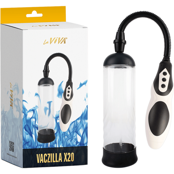 Vaczilla X20 8 Function USB Rechargeable Penis Pump - - Penis Pumps And Stretchers