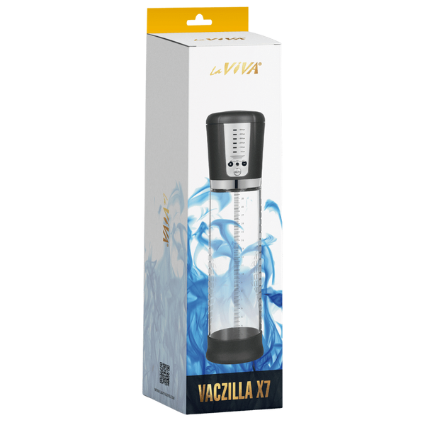Vaczilla X7 USB Rechargeable Electronic Penis Pump - - Penis Pumps And Stretchers