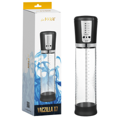 Vaczilla X7 USB Rechargeable Electronic Penis Pump - - Penis Pumps And Stretchers