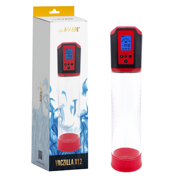 Vaczilla X12 USB Rechargeable Electronic Male Penis Pump - - Penis Pumps And Stretchers