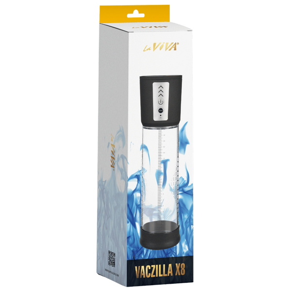 Vaczilla X8 USB Electronic Penis Pump With Quick Release Valve - - Penis Pumps And Stretchers