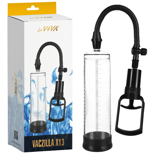 Vaczilla X13 Master Grip Latex Free Finger Pull Mens Penis Pump - - Penis Pumps And Stretchers