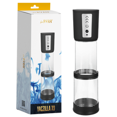 Vaczilla X9 USB Rechargeable Electronic Foldable Penis Pump - - Penis Pumps And Stretchers