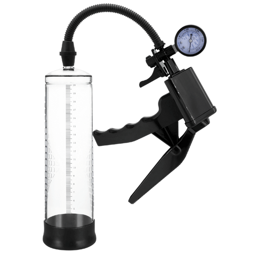 Vaczilla X10 Trigger Gauge Hand Grip Male Penis Pump - - Penis Pumps And Stretchers