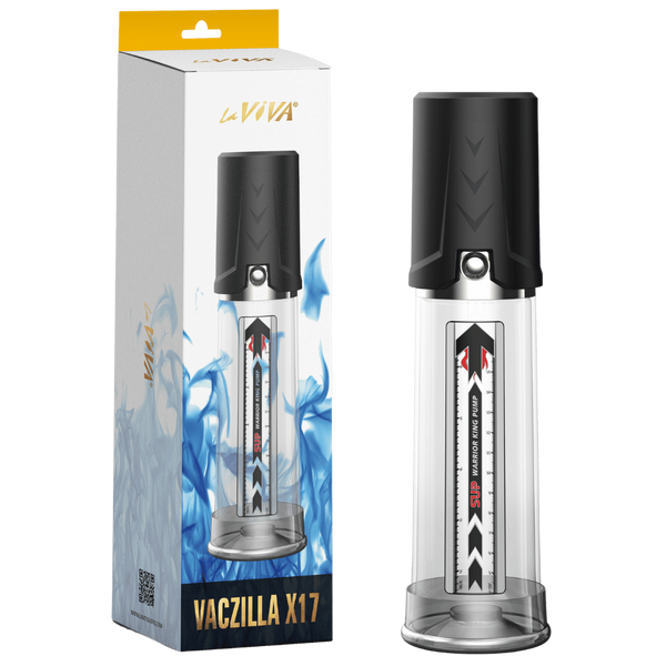 Vaczilla X17 Warrior Cylinder Mens Penis Pump - - Penis Pumps And Stretchers