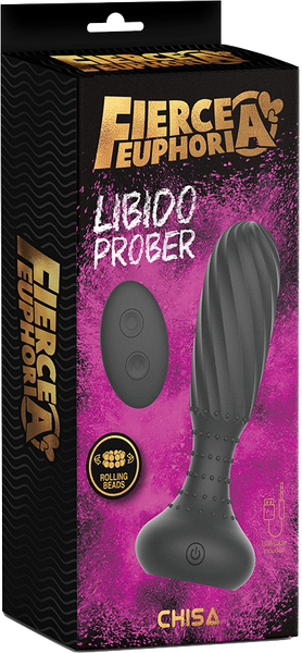 Fierce Euphoria Libido Prober Remote Control Butt Plug - - Butt Plugs