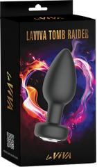 La Viva Tomb Raider App Control Butt Plug Black - - Butt Plugs