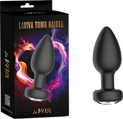 La Viva Tomb Raider App Control Butt Plug Black - - Butt Plugs
