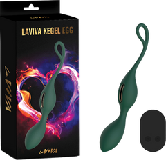 La Viva 7 Functions Kegel Egg With Remote Control Teal - - Love Eggs and Kegel Exercisers