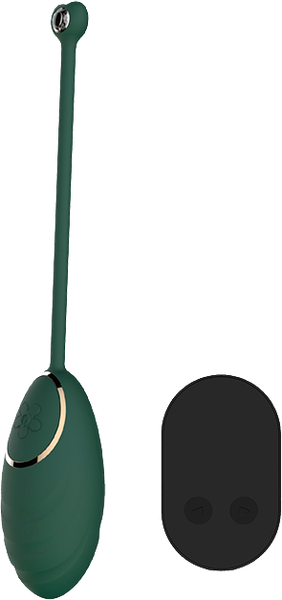 La Viva Mighty Mouse Remote Controlled Vibrating Love Egg Teal - - Love Eggs and Kegel Exercisers