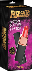 Fierce Euphoria Erotism Suction Lipstick Vibrator - - Clit Ticklers and Pulsators