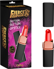 Fierce Euphoria Erotism Suction Lipstick Vibrator - - Clit Ticklers and Pulsators