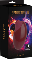 La Viva Seductive O 10 Function Clitoral Massager Ruby Red - - Clit Ticklers and Pulsators