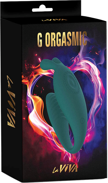 La Viva G-orgasmic 9 Function G Spot Vibrator Teal - - G-Spot Vibrators
