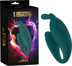 La Viva G-orgasmic 9 Function G Spot Vibrator Teal - - G-Spot Vibrators