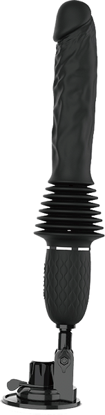 La Viva Dark Saber Multi Function Vibrating Dildo Black - - Vibrating Dildos