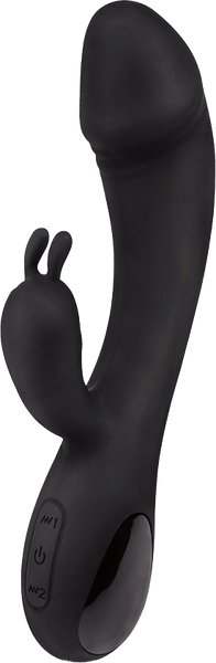 Fierce Euphoria Lust Electro Waves Realistic Penis Shaped Rabbit Style Vibrator - - Rabbit Vibrators