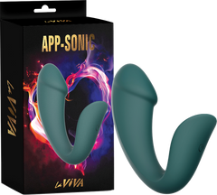 La Viva App Sonic 10 Function App Controlled G Spot Vibrator Teal - - G-Spot Vibrators