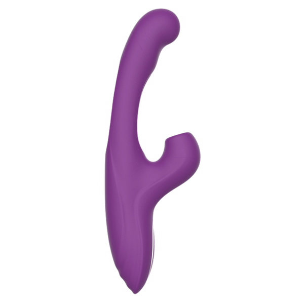 La Viva Viper Clitoral Sucking Flickering Rabbit Vibrator Purple - - Rabbit Vibrators