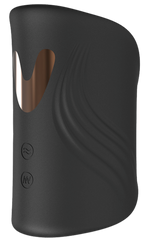 La Viva Knight Rider Vibrating & Tapping Male Masturbator Black - - Masturbators and Strokers