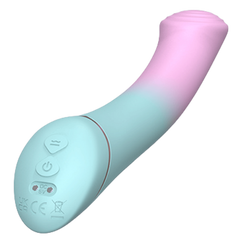 La Viva Fawn Rechargeable 9 Function G Spot Vibrator Pink / Blue - - G-Spot Vibrators