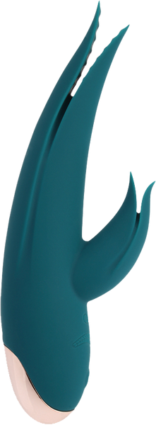 La Viva Couples Lover 9 Mode Rabbit Vibrator Teal - - Rabbit Vibrators