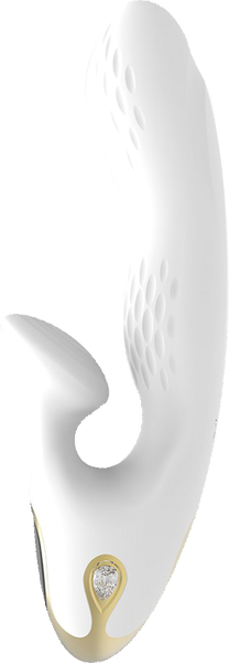 La Viva Come Sei Carina 20 Mode Dual Motor Rabbit Vibrator White - - Rabbit Vibrators