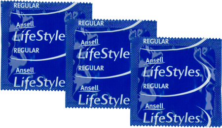 Lifestyles Regular Lubricated Condoms Bulk 144 Pack - - Condoms