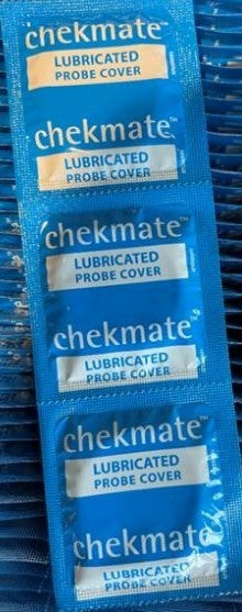 Lifestyles Chekmate Lubricated Probe Cover 144 Piece - - Condoms