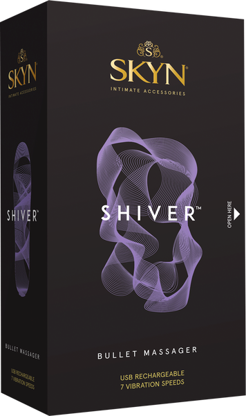 Skyn Shiver 7 Function Rechargeable Bullet Vibrator - - Bullet Vibrators