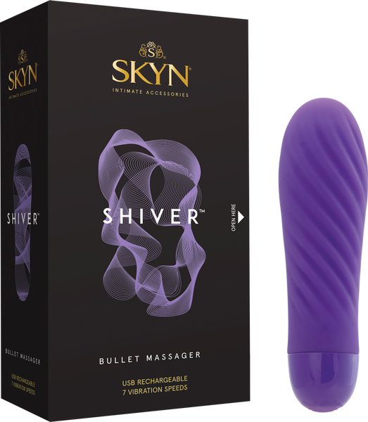 Skyn Shiver 7 Function Rechargeable Bullet Vibrator - - Bullet Vibrators