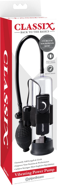 Classix Vibrating Power Male Penis Pump - - Penis Pumps And Stretchers